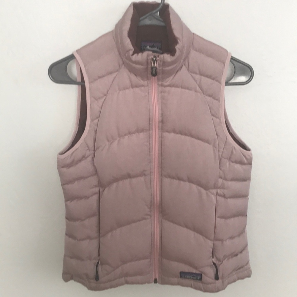 Patagonia mauve pink vest